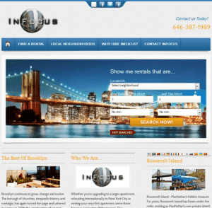Rental Website Design